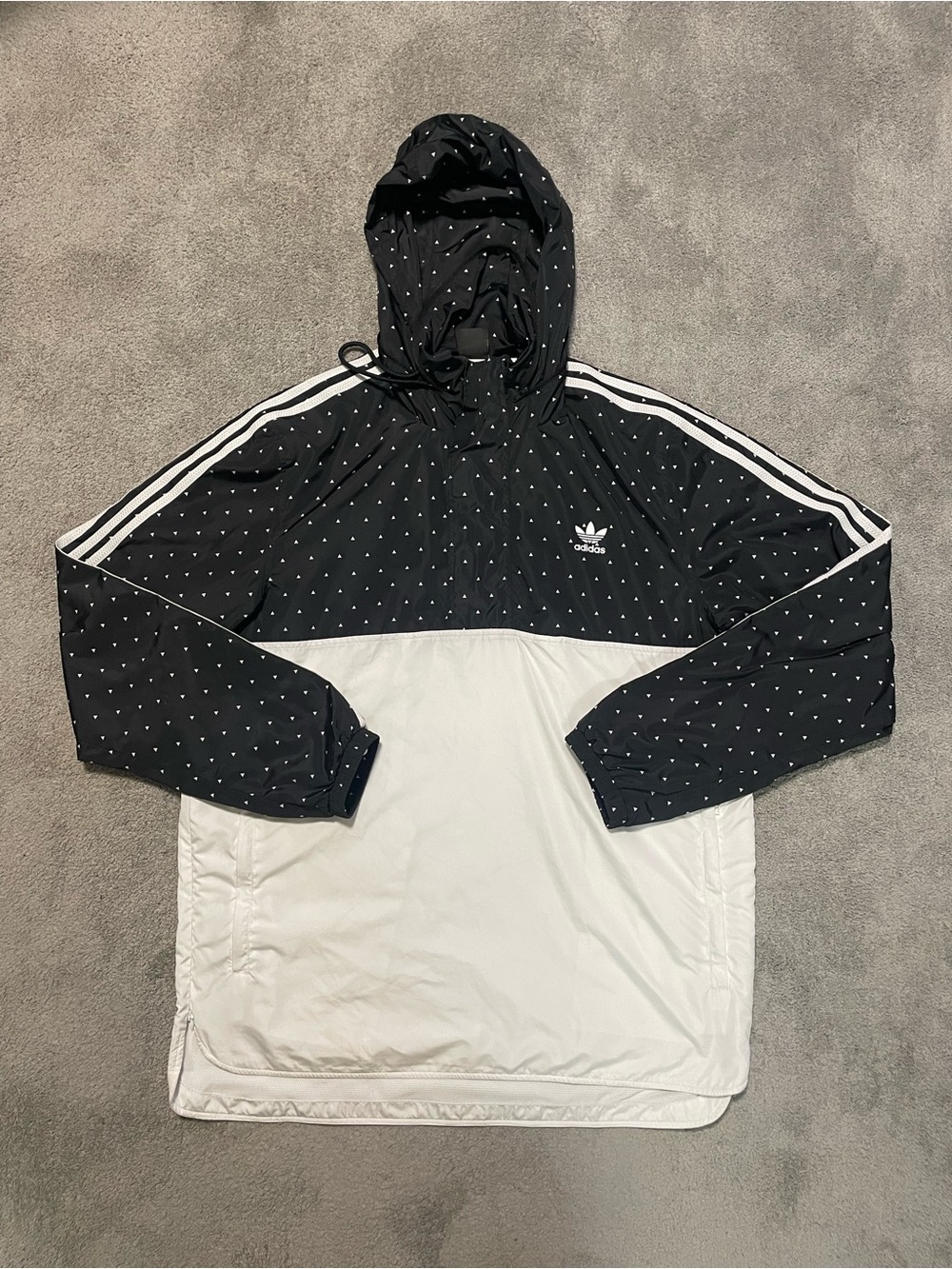 Adidas x Pharrell Williams HU Human Race Jacket Anorak Mens Large Hoodie BR1823